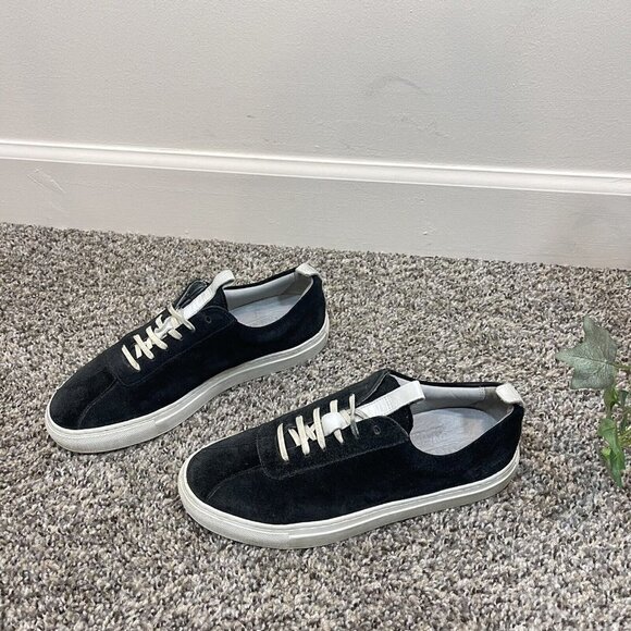 The Good Shoe Sneakers By Grenson Womens Suede Leather Sneakers Black UK 5 US 8 - Picture 10 of 10